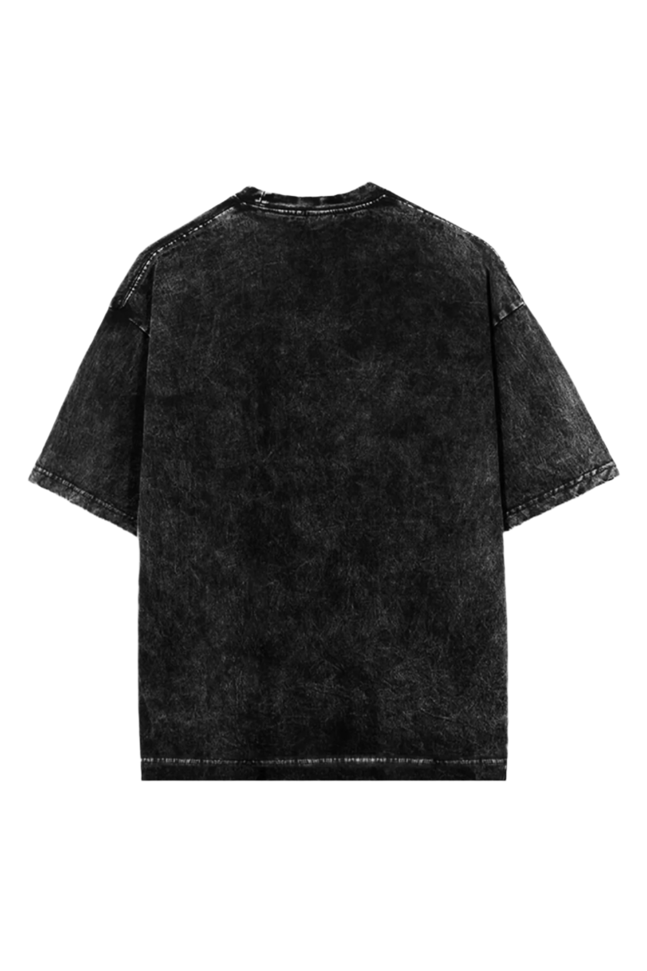 Men's Acid Washed Over-Sized Classic T-Shirt | Relax Fit | Black | Navy