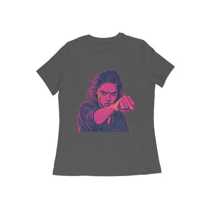 Shilpikraft Women's Fighter Series T-shirt - UNIPOKO