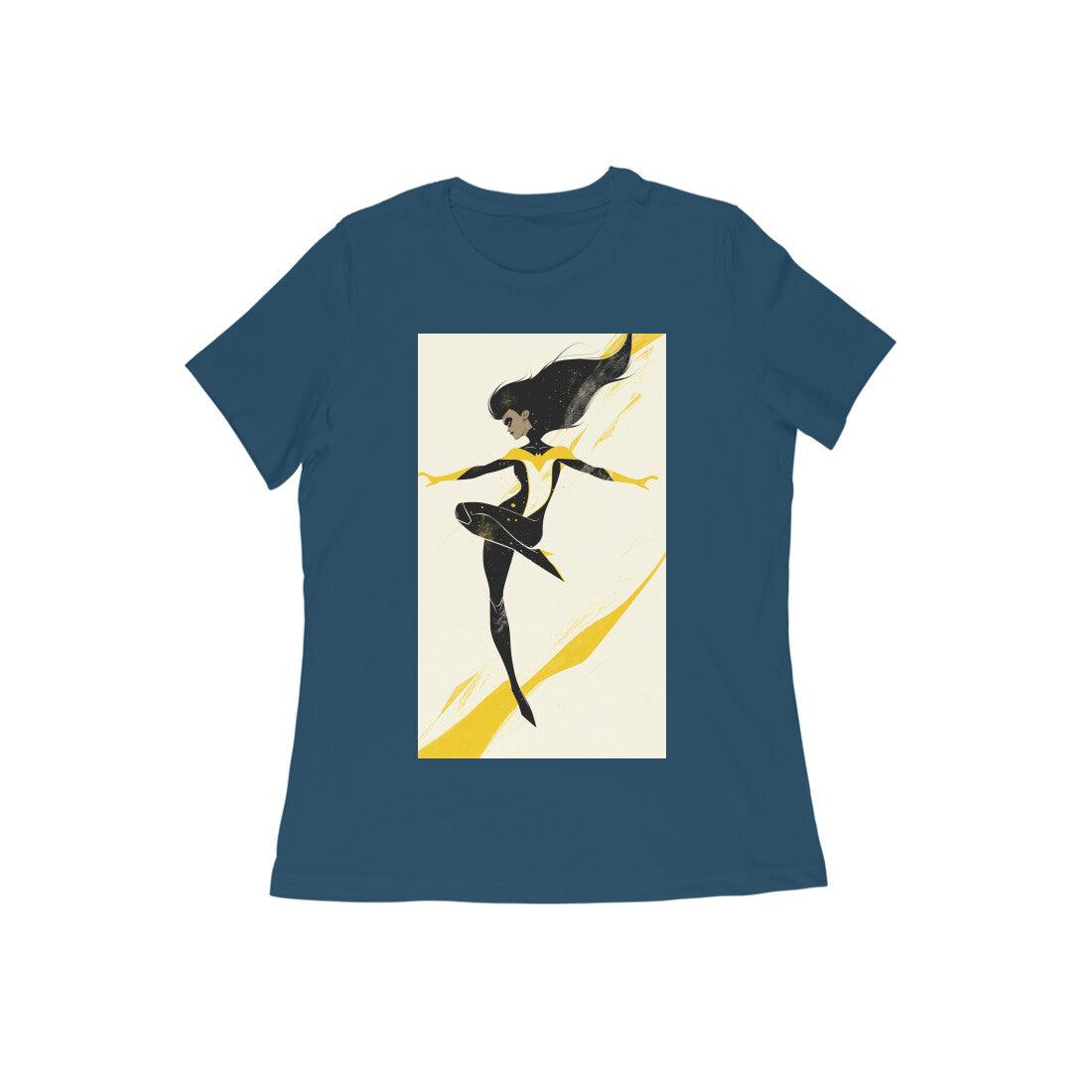 Shilpikraft Women Superhero Series T-shirt - UNIPOKO