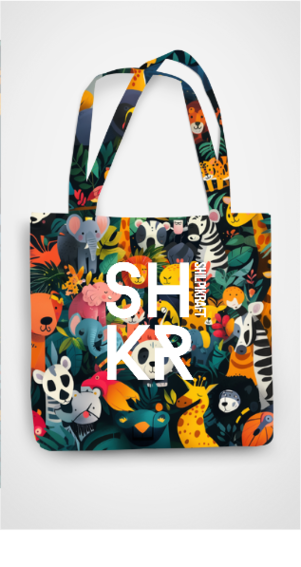 Shilpikraft Women's Tote Bag | Zipped Tote bag - UNIPOKO